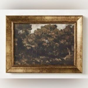 Threshold with Studio McGee  Moody Trees framed canvas